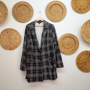 Torrid Plaid Blazer Jacket Plus Size 3X
